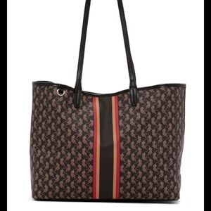 Sam Edelman Micaela Coated Canvas Tiger Print Tote